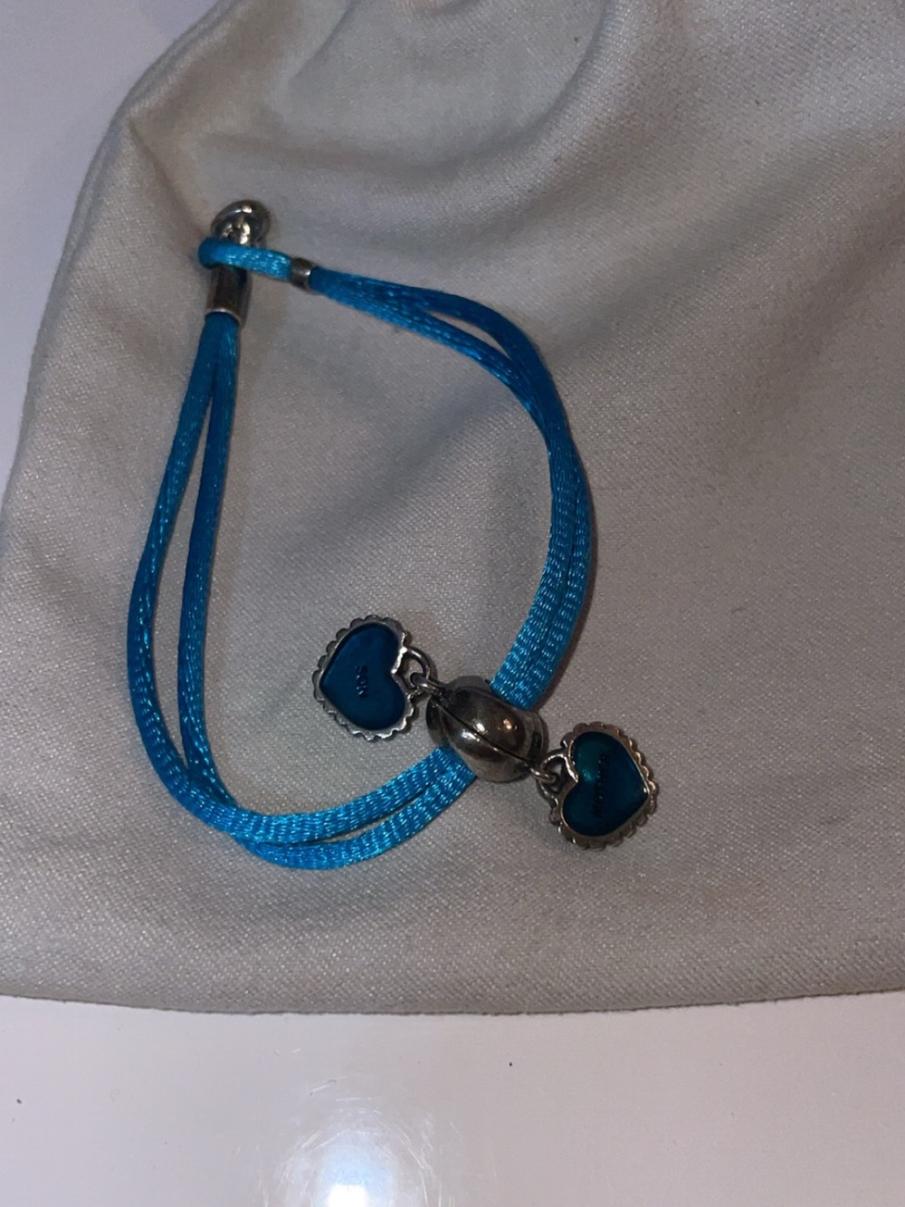 Pandora Mom & Son Heart Charm bracelet